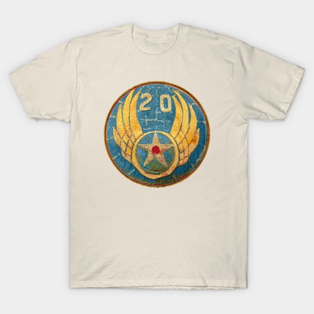 20th Bomber Group T-Shirt by Midcenturydave